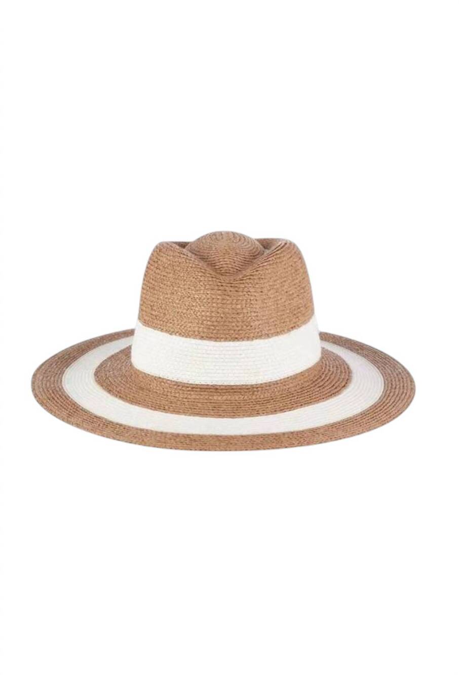 NEW FLORABELLA women's katrina hat in natural/white